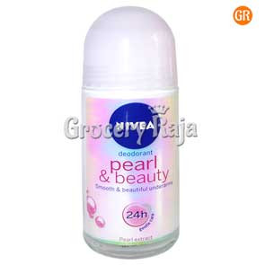 Nivea Deodorant Pearl & Beauty Underarm Roll On for Women 50 ml